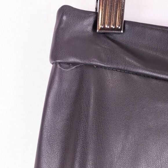 Emerson Lang faux long grey leather skirt - size M - Picture 9 of 10
